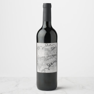 Blind Emboss Wine Label