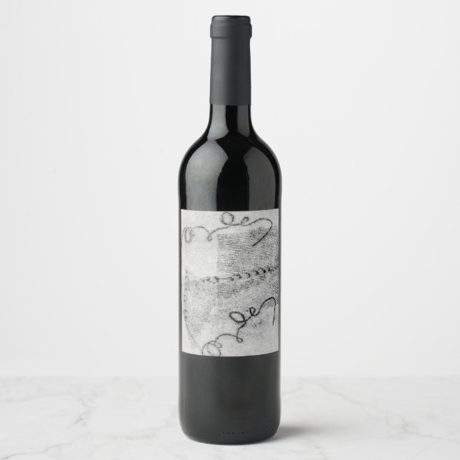Blind Emboss Wine Label (Front)