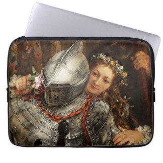 Blind Mans Buff by Adolph Menzel Laptop Sleeve