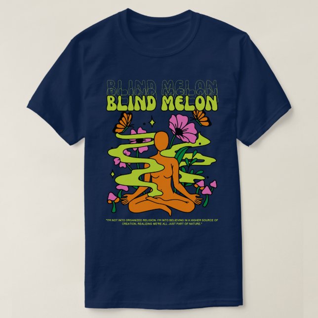 Blind Melon Yoga TShirt (Design Front)