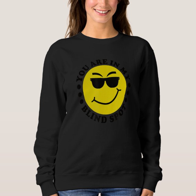 Blind People Humour Braille Reader Blind Guy Humor Sweatshirt (Front)