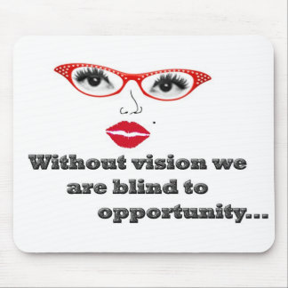 blind to opportunity mouse pad