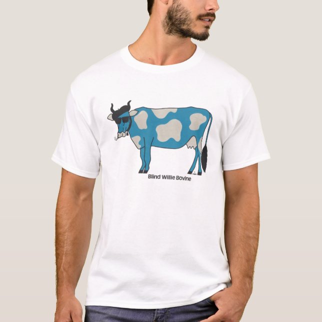 Blind Willie Bovine Men's T-Shirt (Front)