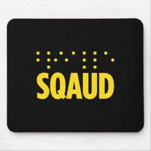 Blindness For Blind People Blind Person Braille Re Mouse Pad