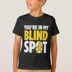 Blindness For Blind People Blind Person Braille Re T-Shirt