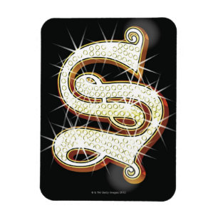 Bling alphabet S Magnet