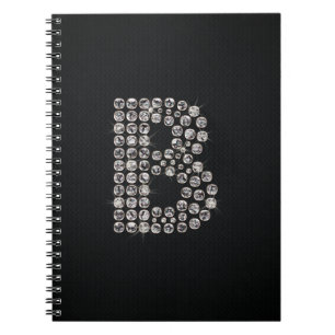 bling - B Spiral Notebook