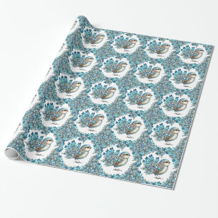 Bling Birds Theme Favour Tags Wrapping Paper