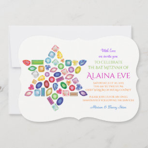 BLING BLING Bat Mitzvah Invitation