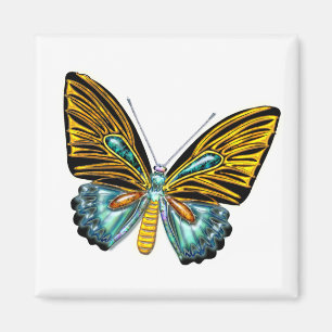 Bling Bling Butterfly Magnet