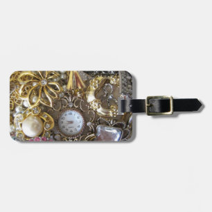 bling bling jewellery collection luggage tag