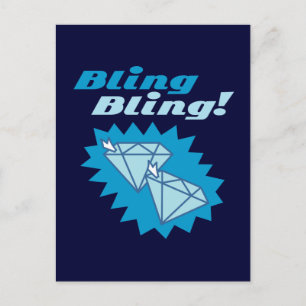 Bling Bling Postcard