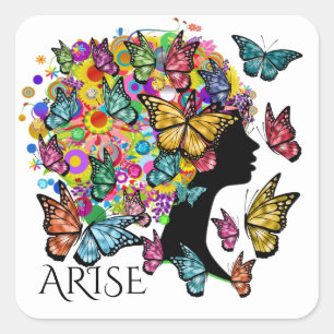 Bling Butterfly Sticker