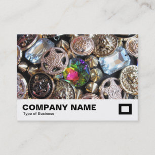 Bling Buttons Business Card