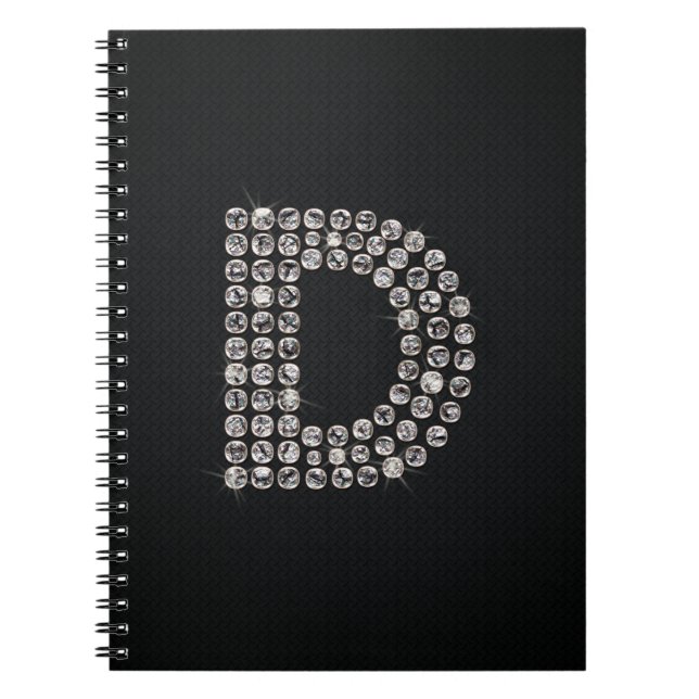 bling - D Spiral Notebook (Front)
