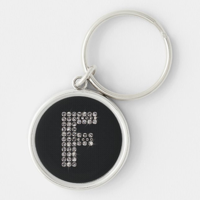 bling - F Key Ring (Front)