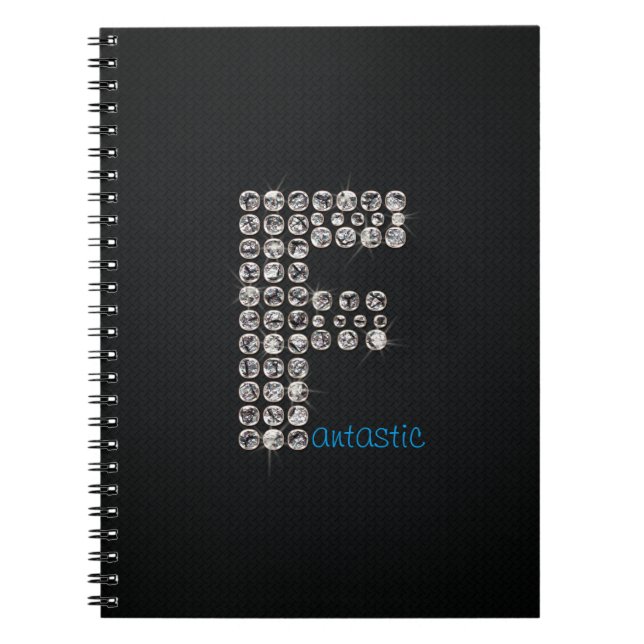 bling - F Spiral Notebook (Front)