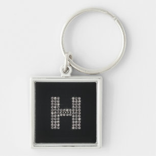 bling - H Key Ring