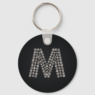bling - M Key Ring