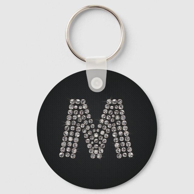 bling - M Key Ring (Front)