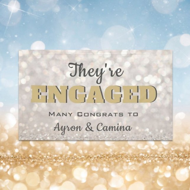 Bling! Perfect Engagement party banner (Creator Uploaded)