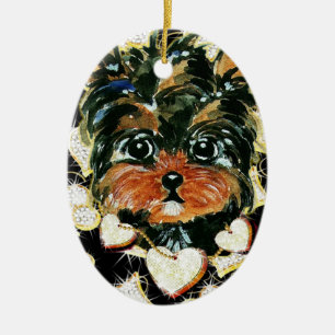 BLING POO CERAMIC TREE DECORATION