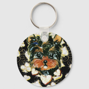 BLING POO KEY RING