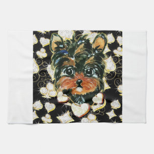 BLING POO TEA TOWEL