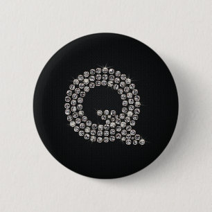 bling - Q 6 Cm Round Badge