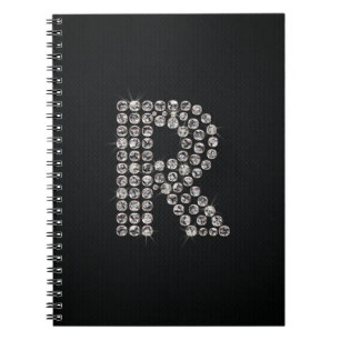 bling - R Spiral Notebook