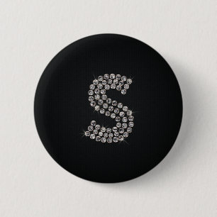 bling - S 6 Cm Round Badge