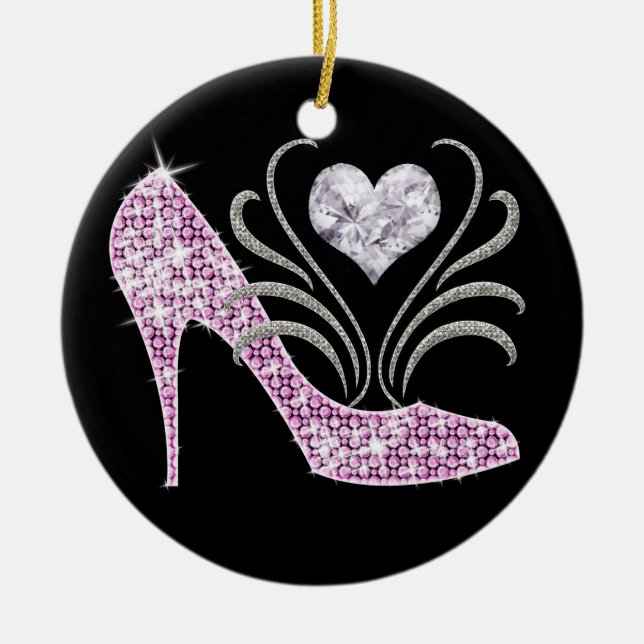 Bling - SRF Ceramic Tree Decoration (Front)