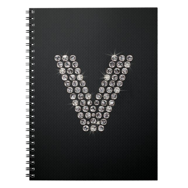 bling - V Spiral Notebook (Front)