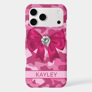 Blingy Pink Camouflage Personalised