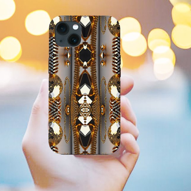 Blink! Beautiful chaos jewellery in gold  Case-Mate iPhone Case (Creator Uploaded)