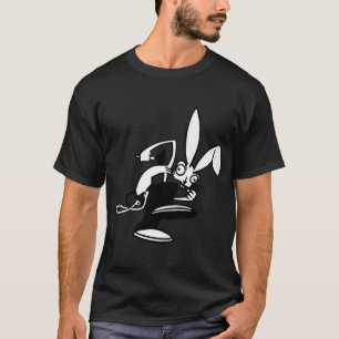 Blink Bunny (Black and White) T-Shirt