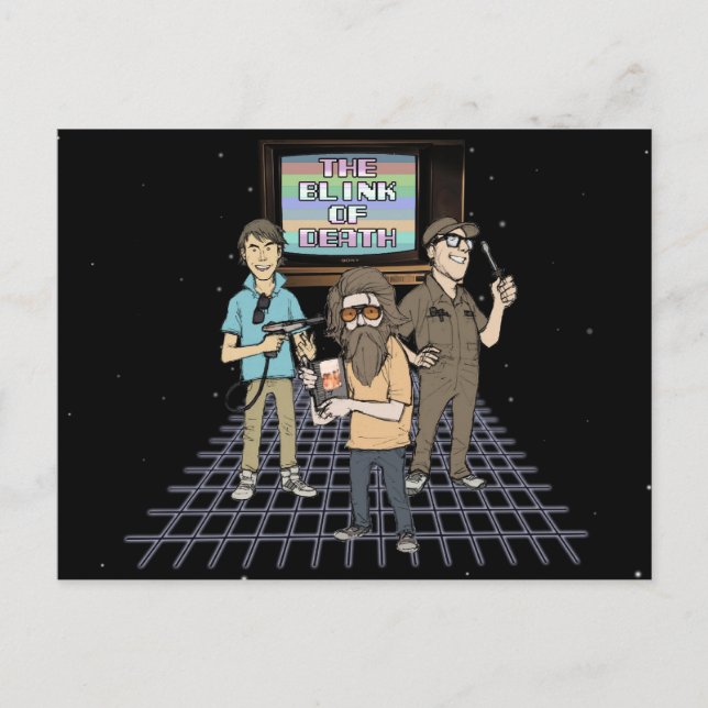 Blink of Death Postcard (Front)