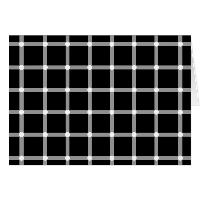 Blinking Dots - Optical Illusion (Front Horizontal)