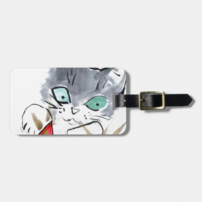 Blinking twinkle lights luggage tag (Front Horizontal)