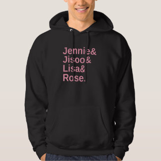 Blinks Roll Call - Jennie, Jisoo, Lisa, and Rose Hoodie