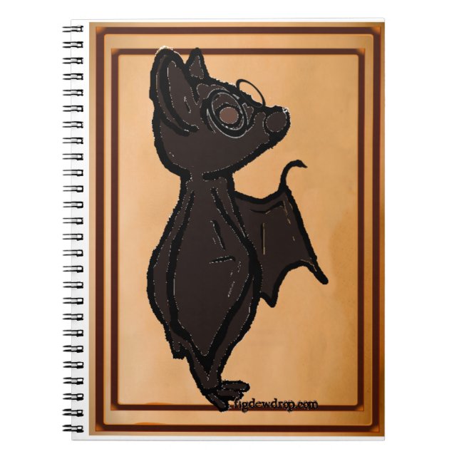 Blinky the Bat notebook (Front)