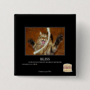 Bliss 15 Cm Square Badge