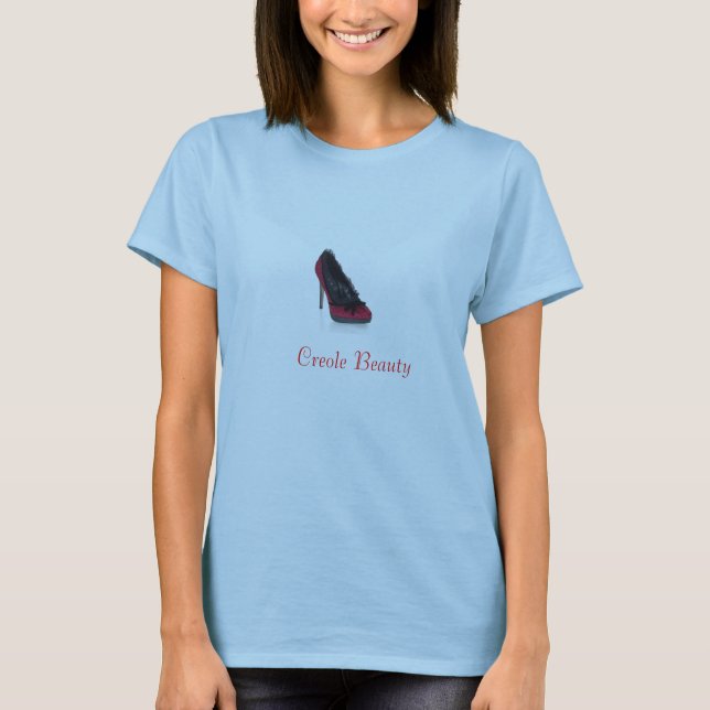 Bliss-38-rbsat,            Creole Beauty T-Shirt (Front)