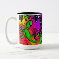 Bliss Alien Mug