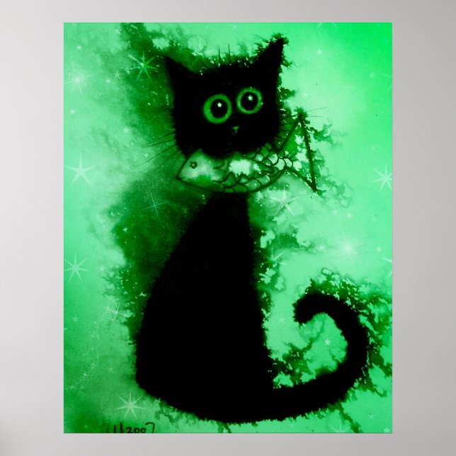 Bliss is a fish! poster (Front)