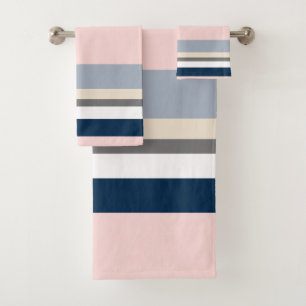 Bliss Stripes Bath Towel Set