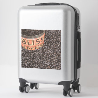 BLISS VINTAGE COFFEE GIANT STICKER