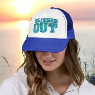 Blissed Out Trucker Hat – Yoga Spiritual Style