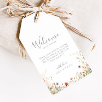 Blissful Colourful Boho Wildflower Wedding Welcome