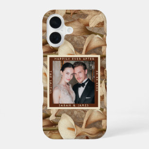 Blissful Ivory Calla Lilies Flower Vintage Wedding iPhone 16 Case